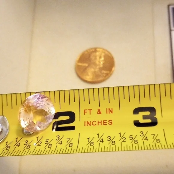 MORGANITE - 9.85 Carats - NATURAL, Genuine PEACH MORGANITE from MADAGASCAR - Picture 13 of 17